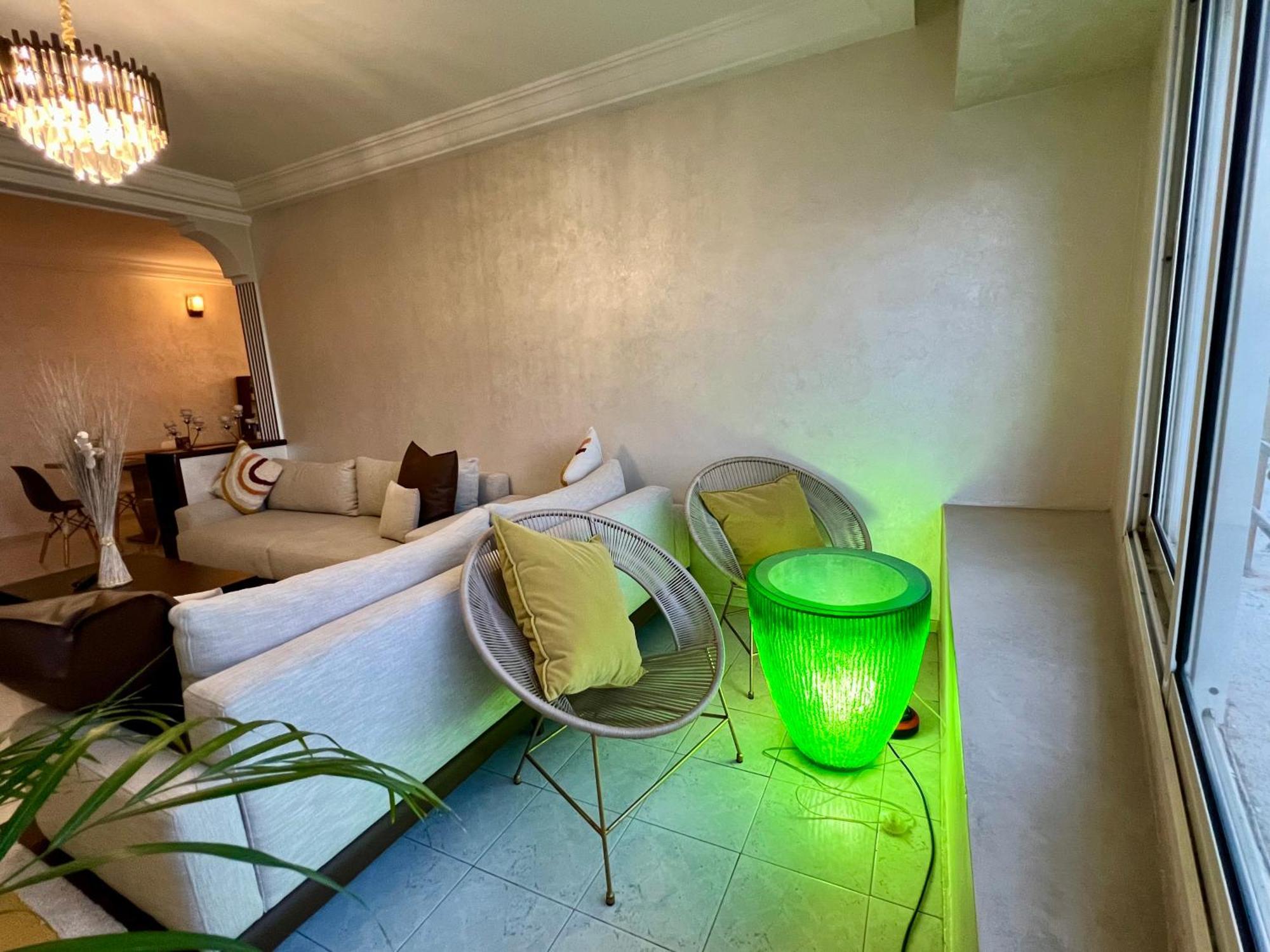 Bel Appartement Avec Une Belle Vue Sur La Grande Mosquee Hassan II Et La Mer Casablanca Extérieur photo